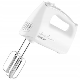 Mocny mikser ręczny Turbo 500W 5 prędkości biały