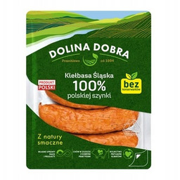 Kiełbasa śląska 100% z szynki wieprzowej 375 g
