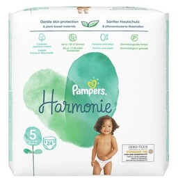 Pampers Harmonie Pieluszki rozmiar 5, 24 sztuki