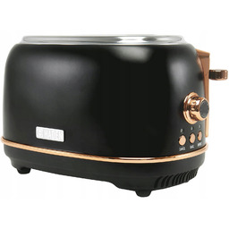 Toster Haden Heritage HAD209191 czarny 900W Miedziany 2