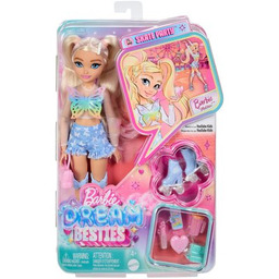 Mattel Lalka Barbie Dream Besties Malibu na wrotkach