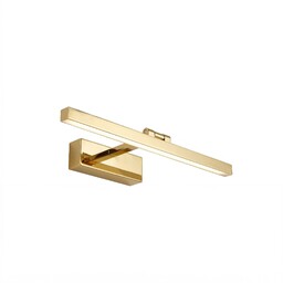 Toolight Kinkiet łazienkowy LED APP1860-1W 40 cm Złoty