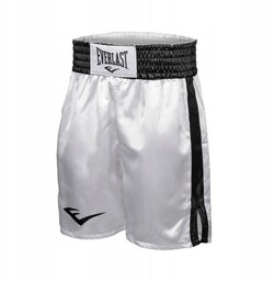Everlast Spodenki bokserskie Boxing Trunks Pro White L