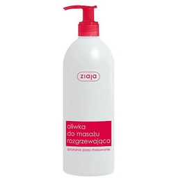 ZIAJA_Oliwka do masażu rozgrzewająca 500ml