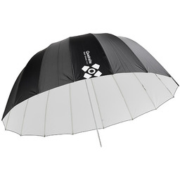 Quadralite parasolka paraboliczna Deep Space 130 cm BIAŁA