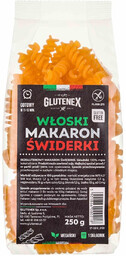 Glutenex Makaron (Kukurydziany) Świderki Bezglutenowy 250 G