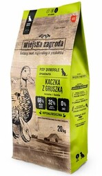 WIEJSKA ZAGRODA Karma dla psa Kaczka z gruszką