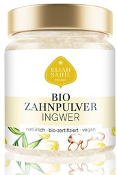 Organiczny proszek do czyszczenia zębów bez fluoru, Imbir,