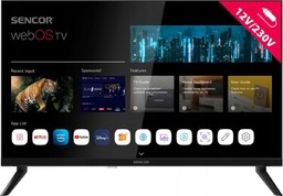 Sencor Telewizor 24 cale Smart webOS Lg 12/240V