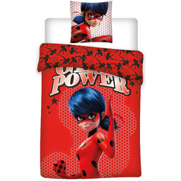 Dwustronna Pościel Biedronka Girl Power Pościel Miraculous Worek