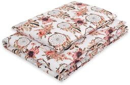 Bobono Pościel Dla Dzieci 2-Częściowa Bawełniana 135X100 Cm