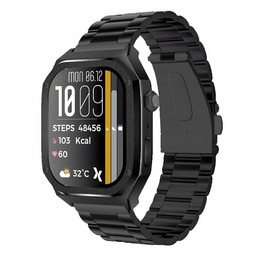 Smartwatch Maxcom Fw65 Iron S Czarny Amoled Always-On