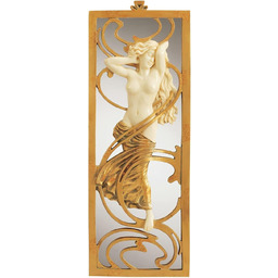 Design Toscano PD0508 paryski salon art nouveau lustro,