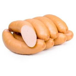Kiełbasa wieprzowo-drobiowa homogenizowana parzona wędzona 450 g