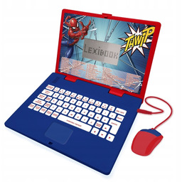 Laptop Edukacyjny Spider-man 124 Aktywności (polski/angielski) JC598SPI17