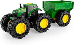 John Deere Traktor Z Przyczepą Zabawka, Wielokolorowy,