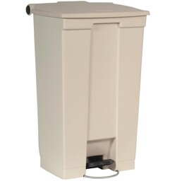 Rubbermaid Kosz pedałowy Step On Beige 87L