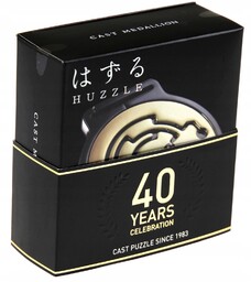 Hanayama Łamigłówka Huzzle Cast Medallion wydanie jubileuszowe poziom