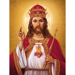 Plakat religijny Chrystus Król