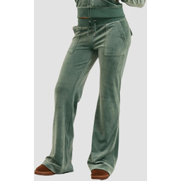 JUICY COUTURE Zielone damskie spodnie dresowe Track Pant