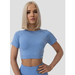 GymBeam Damski Crop Top FLO Blue
