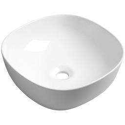 Sapho MORO umywalka ceramiczna nablatowa 41x145x41 cm AR420