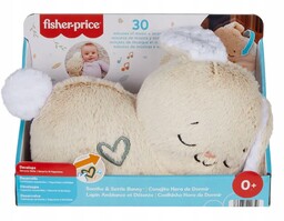 Fisher Price Śpiący Króliczek Usypiacz Uspokajacz Przytulanka Dźwięki