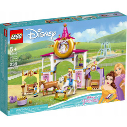 Lego 43195 Disney Królewskie stajnie Belli Roszpunki