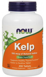 Now Foods Kelp 150 mcg 200 kaps.