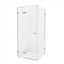 Chromowana kabina prysznicowa lewa 80x120 EXK-1465 Avexa New