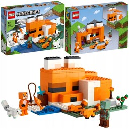 Lego Minecraft 21178 Siedlisko Lisów Katalog Lego 2025