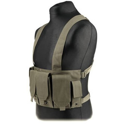 Kamizelka taktyczna typu Chest Rig - oliwkowa (GFT-18-007964)