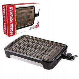 George Foreman Smokeless Bbq Electric Grill & Large