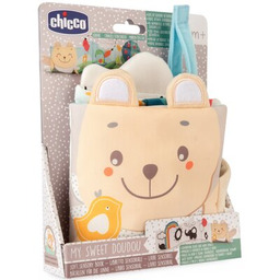 CHICCO Zabawka My Sweet DouDou Kontrastowa książeczka 3w1