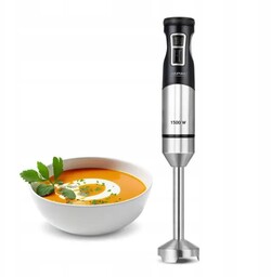 Mpm MBL-33M Blender ręczny 1500W wydajny mocny inox