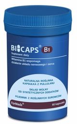 BICAPS B1, Witamina B1, ForMeds, 60 kapsułek