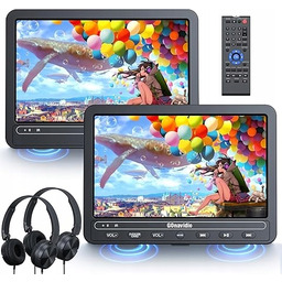 Odtwarzacze DVD CD Samochodowy Gonavidio 2 Ekrany 10,5"