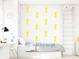 Ananas naklejka na ścianę 2szt