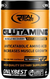 REAL PHARM Glutamine 900mg - 300caps