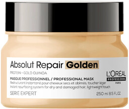 Loreal Absolut Repair Golden maska regenerująca włosy (złota)