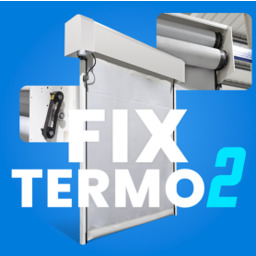 Brama FIX TERMO2 szybkobieżna z podwójną plandeką MOTORLINE