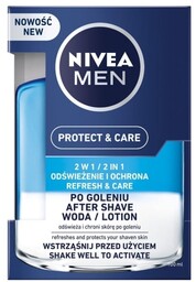 NIVEA MEN Woda po goleniu PROTECT & CARE