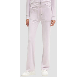 JUICY COUTURE Różowe spodnie dresowe damskie Layla Low