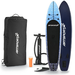 DESKA SUP 320CM Z WIOSŁEM POMPĄ TORBĄ PADDLE