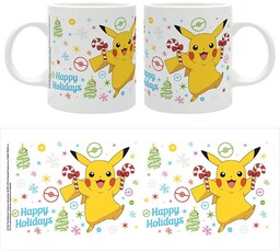 Wesłoych Świąt Kubek Pokemon