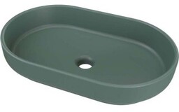 COMAD Umywalka nablatowa RIVER 2 FOREST GREEN MATT