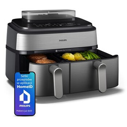 PHILIPS Air Fryer Frytkownica beztłuszczowa Ovi Dual Basket