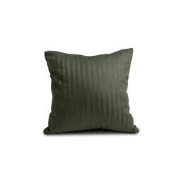 Matex Poszewka adamaszkowa 40x40 zielona oliwkowa 35 jednobarwna