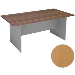 Stół konferencyjny do biura PRIMO GRAY, 180x90 cm,