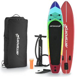 DESKA SUP 320CM Z WIOSŁEM POMPĄ TORBĄ PADDLE